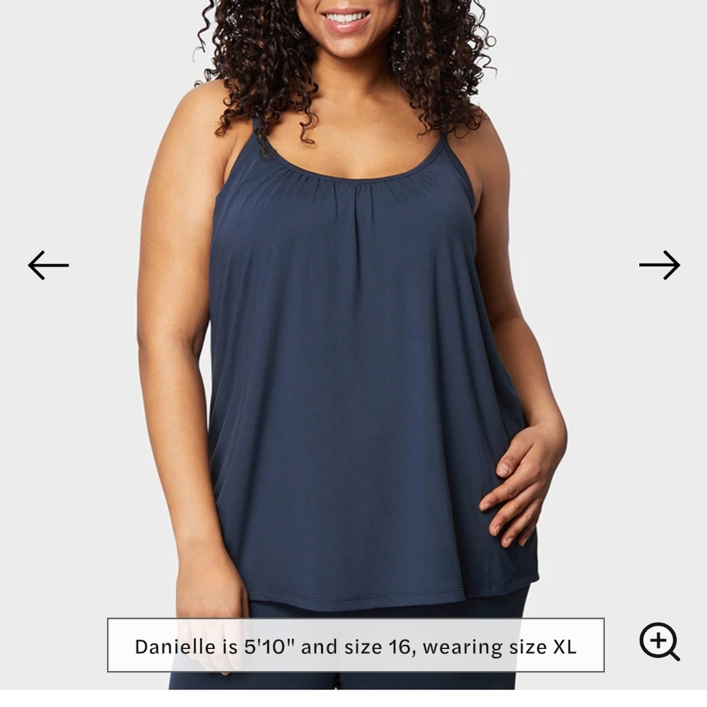 Built in bra tank top